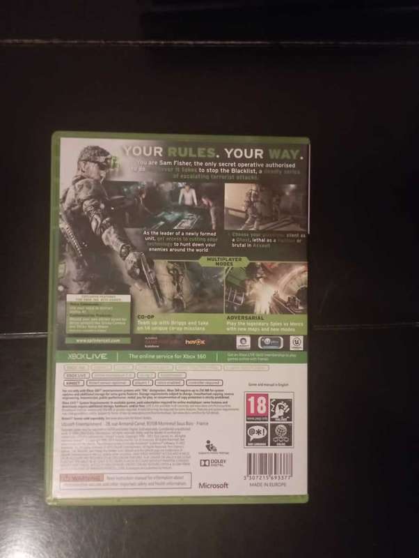 Tom Clancy`s Splinter Cell: Blacklist (Special Edition) [Xbox360]